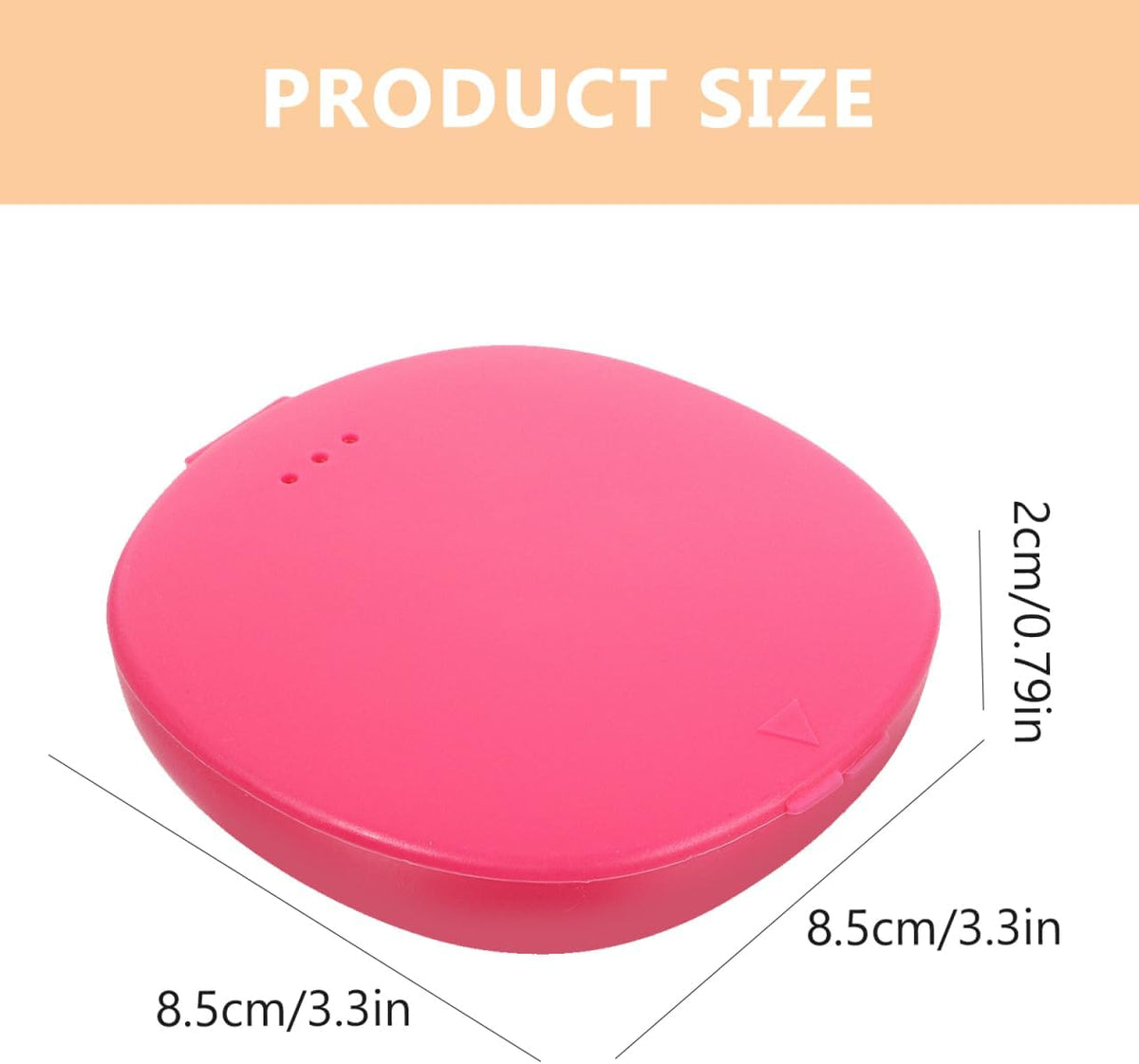 2pcs Carrier Silicone Box for Period Disc Bloody Organizer Storage