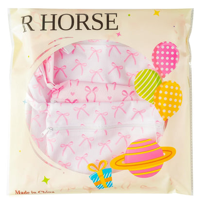 5Pcs Waterproof Reusable Diaper Baby Cloth Wet Dry Bags with 2 Zippered Pockets Travel Beach Pool Bag with Polar Bear Dinosaur Animal Alphabet Crocodile Pattern (3 Sizes)
