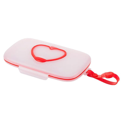 Wipes Dispenser Portable Wipes Container, Travel Wipes Case, Reusable Wipe Holder for Diaper Bag, Refillable Wipes Pouch for Outdoor Cars