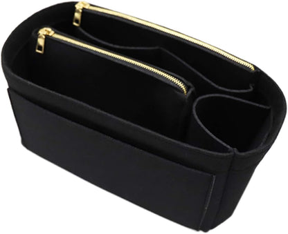 Felt Purse Organizer Insert, Tote Bag Shaper Dividers with 5 Sizes