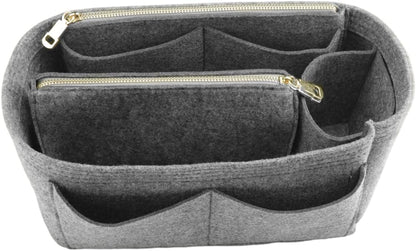 Felt Purse Organizer Insert, Tote Bag Shaper Dividers with 5 Sizes