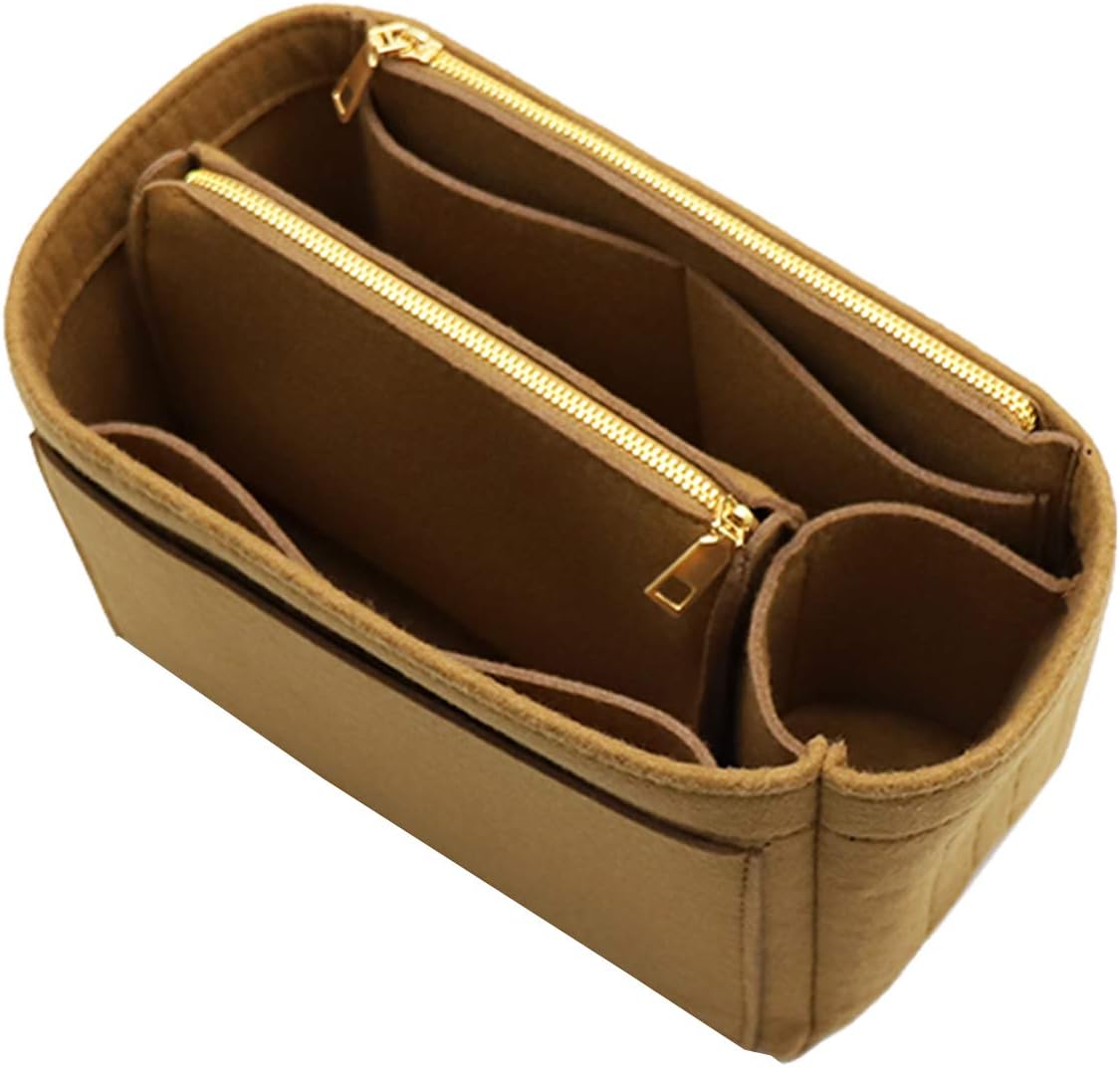 Felt Purse Organizer Insert, Tote Bag Shaper Dividers with 5 Sizes
