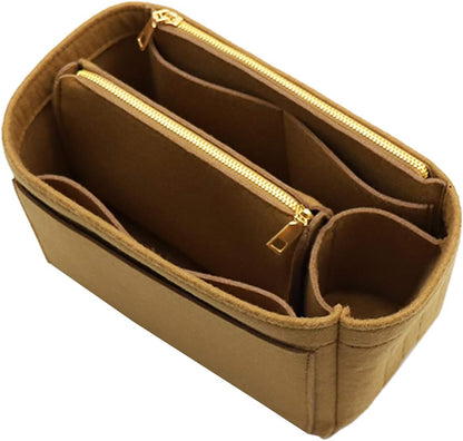 Felt Purse Organizer Insert, Tote Bag Shaper Dividers with 5 Sizes