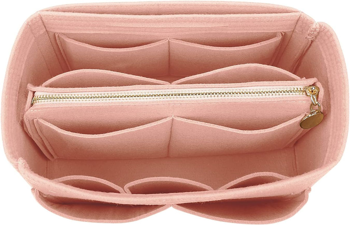 Felt Purse Organizer Insert, Tote Bag Shaper Dividers with 5 Sizes