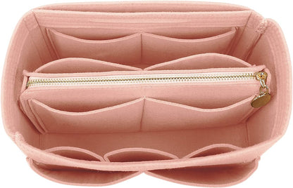 Felt Purse Organizer Insert, Tote Bag Shaper Dividers with 5 Sizes