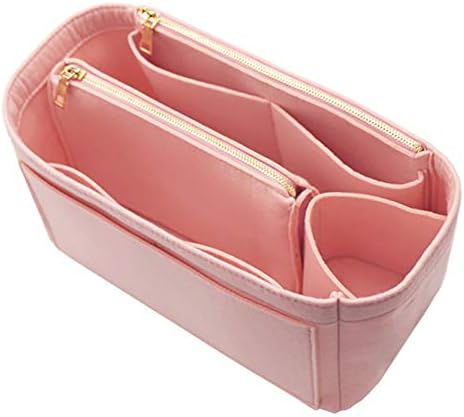 Felt Purse Organizer Insert, Tote Bag Shaper Dividers with 5 Sizes