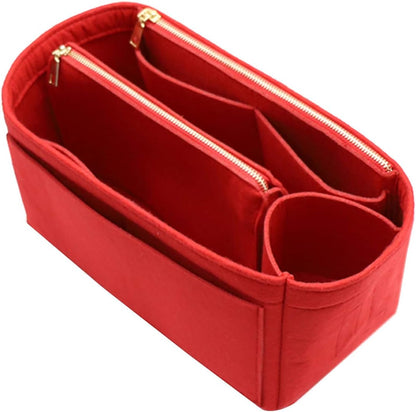 Felt Purse Organizer Insert, Tote Bag Shaper Dividers with 5 Sizes