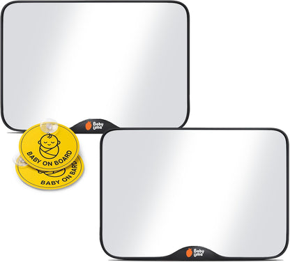 Baby Car Mirror – Shatterproof Backseat Accessory for Rear Facing Infant, Clear Wide View Design for Safe Travel Monitoring