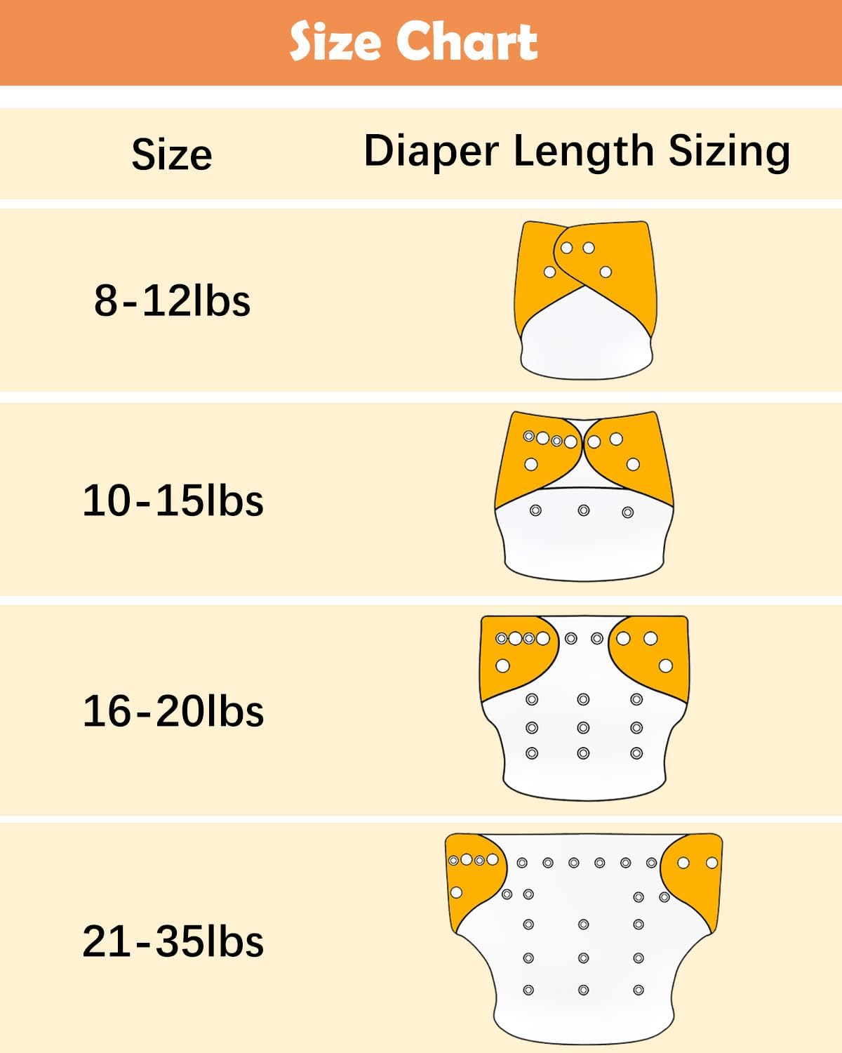 Boho Newborn Cloth Diapers Pack of 13 for 5-12lbs Preemie, Cloth Diaper Covers 6 Pack with 6pcs Inserts and Wet Bag, Reusable Washable & Waterproof