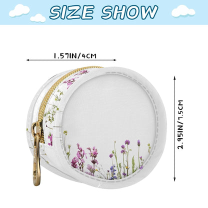 Photo of Wildflowers Baby Pacifier Holder Case, Dustproof Portable Storage Box for Diaper Bag Purse, Pacifier Storage Container for Boys & Girls