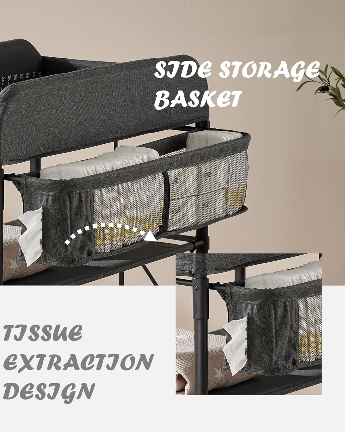 Diaper Changing Station, Portable Baby Changing Table