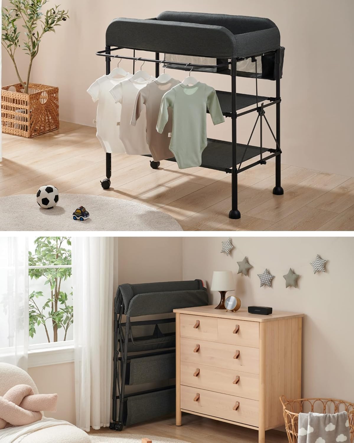 Diaper Changing Station, Portable Baby Changing Table