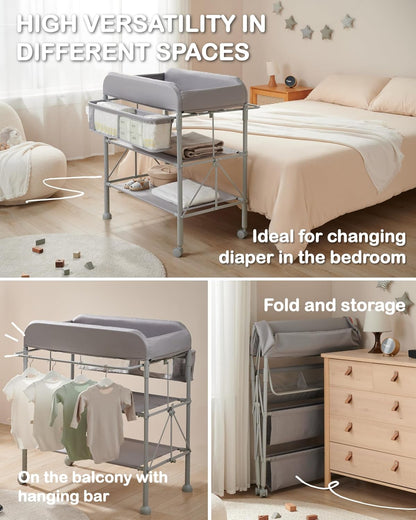 Diaper Changing Station, Portable Baby Changing Table
