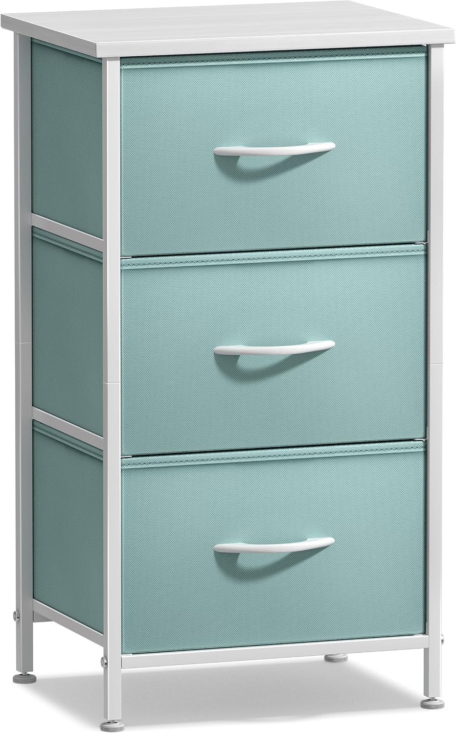 Dresser for Kids Bedroom, Fabric Drawers (5 Drawer, Pastel)