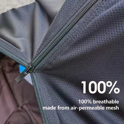 Sun Shade for Baby Strollers (0-6m), UV Sun and Sleep Shade Universal Fit for Baby Travel Size Strollers, Blackout Stroller Cover, Breathable and Stops 99% of The Sun's Rays (UPF50+) Black