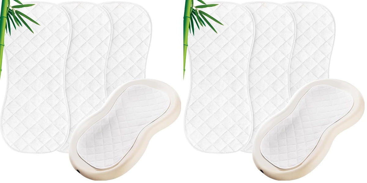 Quilted Thicker Changing Pad Liners White, 3 Pack