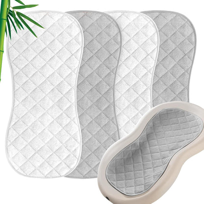 Quilted Thicker Changing Pad Liners White, 3 Pack