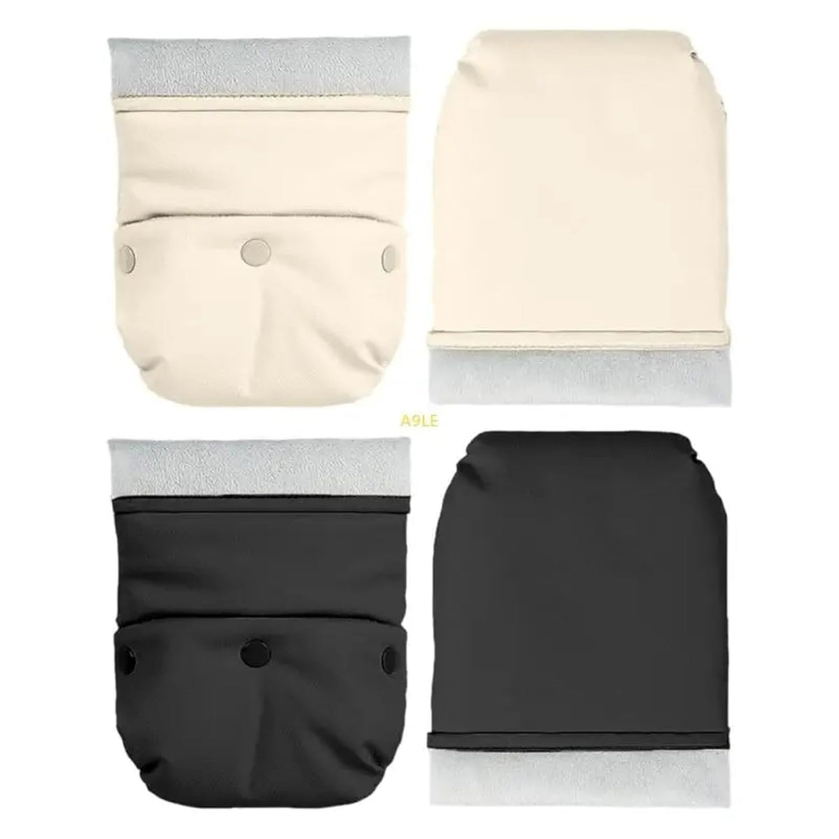 Stroller Handle Muffs Waterproof Windproof Pushchair Hand Warmers for Parents