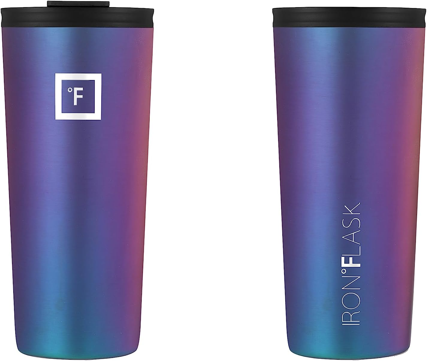 24 oz Classic Insulated Tumbler | Vacuum Insulated Stainless Steel Tumbler with Solid Lid - Double Walled Travel Cup, Sweat Free, BPA Free (Cotton Candy)