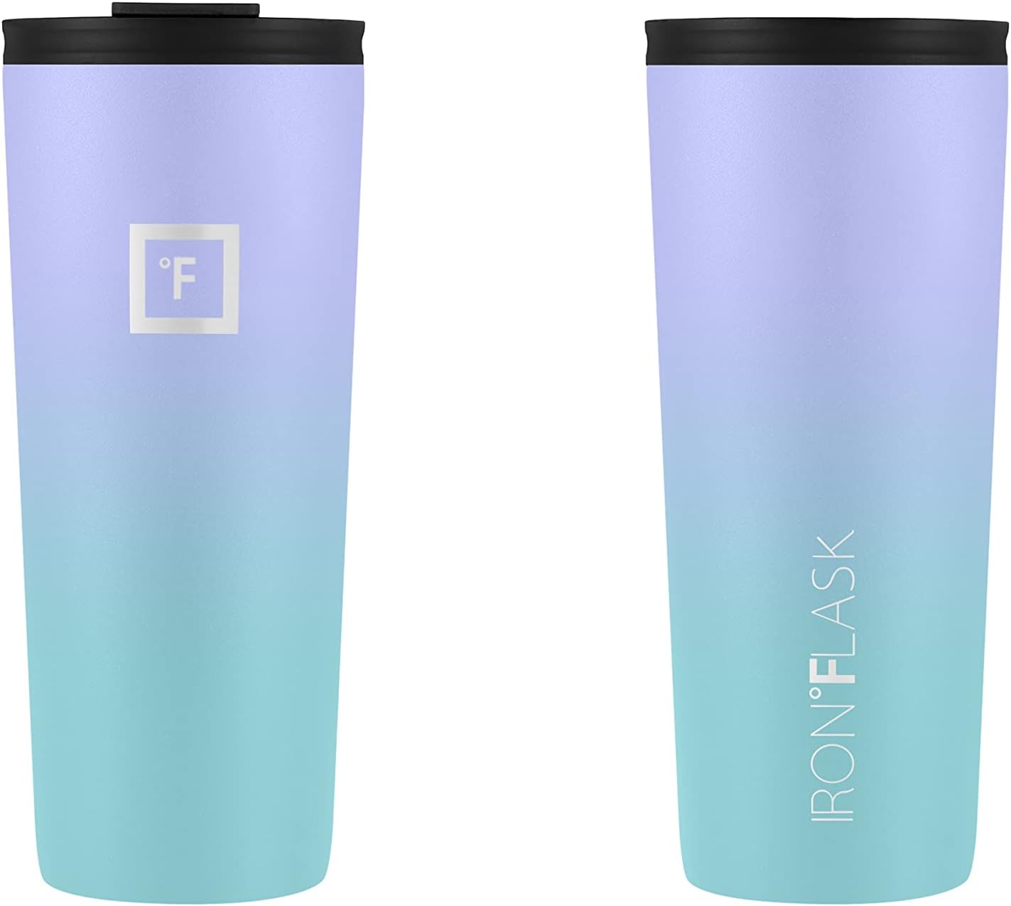 24 oz Classic Insulated Tumbler | Vacuum Insulated Stainless Steel Tumbler with Solid Lid - Double Walled Travel Cup, Sweat Free, BPA Free (Cotton Candy)