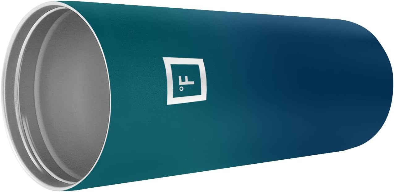 24 oz Classic Insulated Tumbler | Vacuum Insulated Stainless Steel Tumbler with Solid Lid - Double Walled Travel Cup, Sweat Free, BPA Free (Cotton Candy)