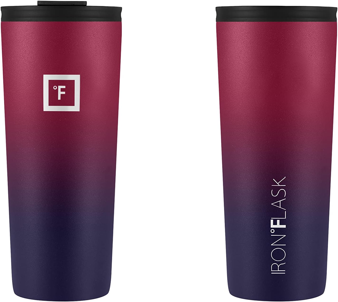 24 oz Classic Insulated Tumbler | Vacuum Insulated Stainless Steel Tumbler with Solid Lid - Double Walled Travel Cup, Sweat Free, BPA Free (Cotton Candy)