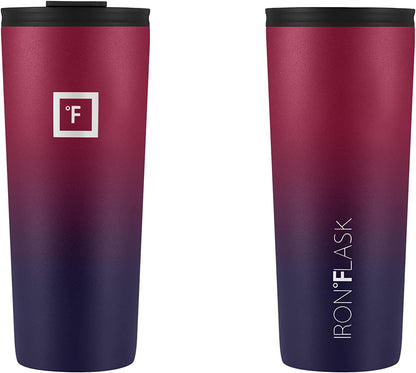24 oz Classic Insulated Tumbler | Vacuum Insulated Stainless Steel Tumbler with Solid Lid - Double Walled Travel Cup, Sweat Free, BPA Free (Cotton Candy)