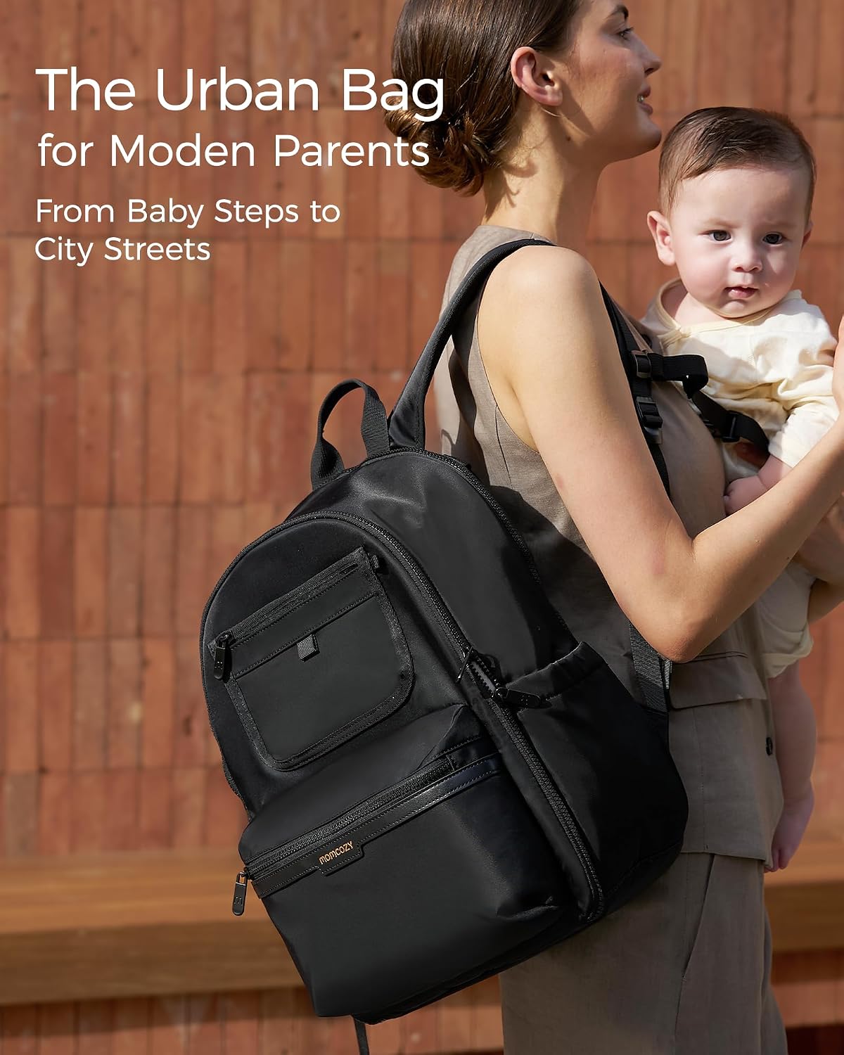 Diaper Bag Backpack for Travel & Work - Waterproof and Multi-Pocket