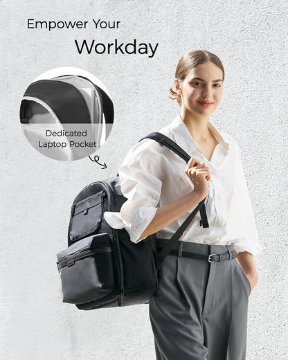 Diaper Bag Backpack for Travel & Work - Waterproof and Multi-Pocket