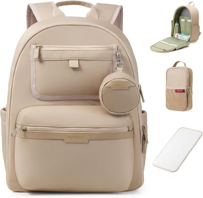 Diaper Bag Backpack for Travel & Work - Waterproof and Multi-Pocket