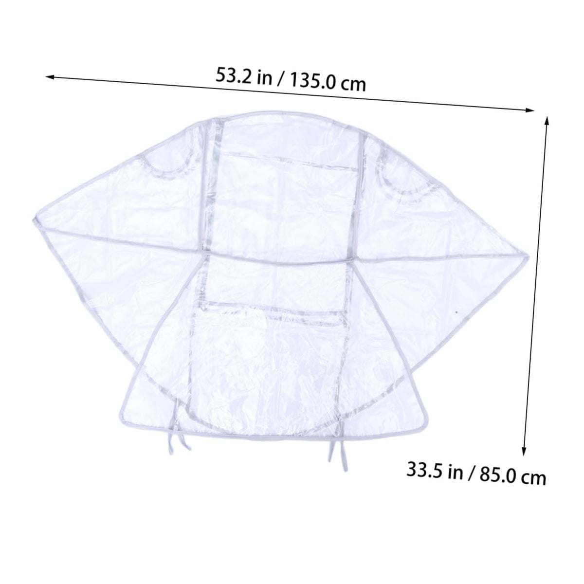 Stroller Rain Cover Waterproof Windproof PVC Protective Shield