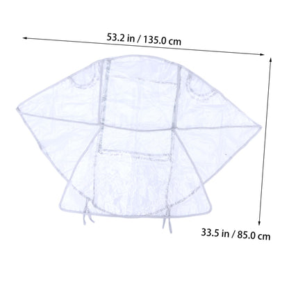 Stroller Rain Cover Waterproof Windproof PVC Protective Shield
