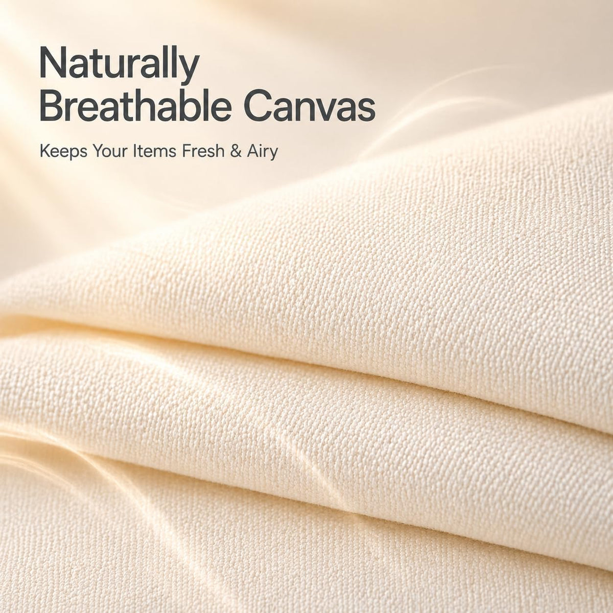 Canvas Comforter Storage Bags for Clothes & King Comforters, Natural