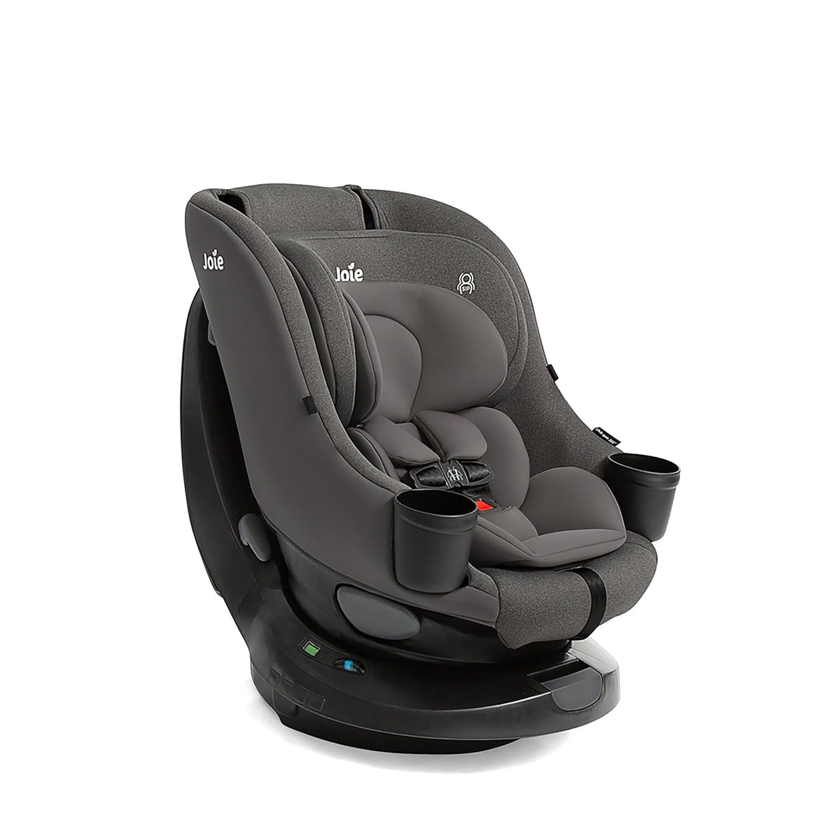 Chili Spin 360 2-in-1 Rotating Convertible Car Seat with a 360 Spin and Easy Installation - Lower Anchor Attachment or Vehicle Belt Installation (Thunder)