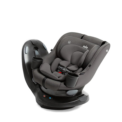 Chili Spin 360 2-in-1 Rotating Convertible Car Seat with a 360 Spin and Easy Installation - Lower Anchor Attachment or Vehicle Belt Installation (Thunder)