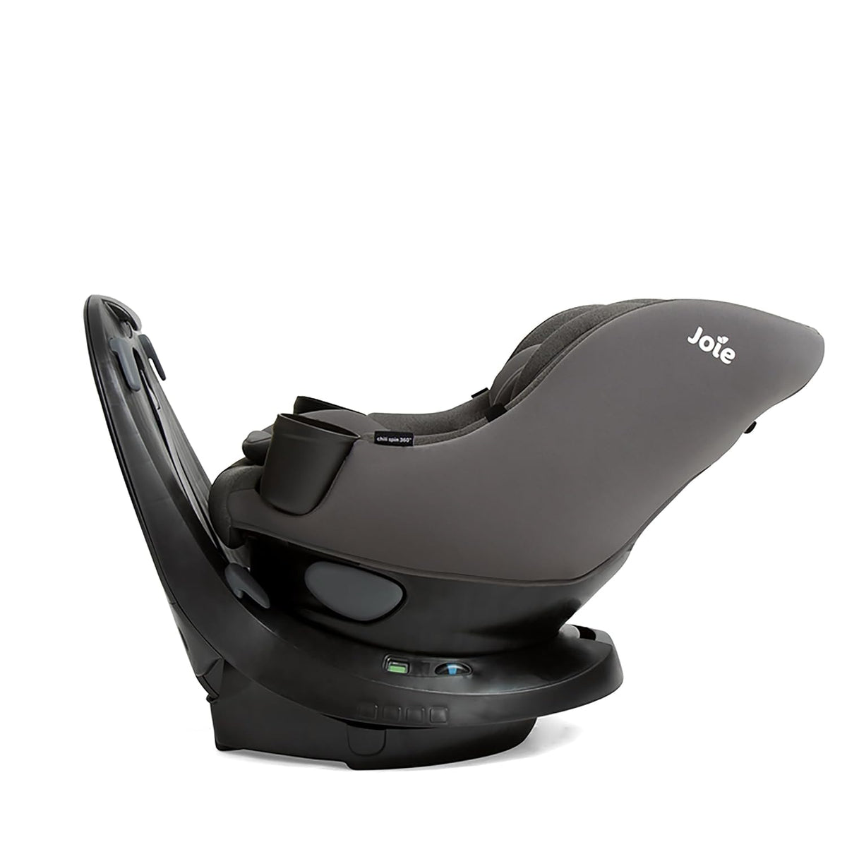 Chili Spin 360 2-in-1 Rotating Convertible Car Seat with a 360 Spin and Easy Installation - Lower Anchor Attachment or Vehicle Belt Installation (Thunder)