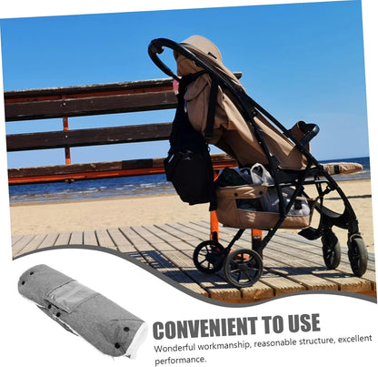 Stroller Hand Warmers Windproof and Insulated Stroller Mittens for Cold Weather Soft Material Easy to Attach and Remove for Convenient Use