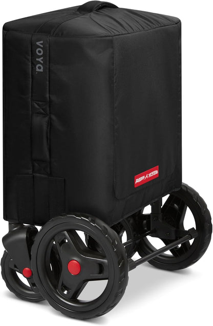 Voya Quad Travel Cover, Black, For 4-Seat Wagon with High Sides