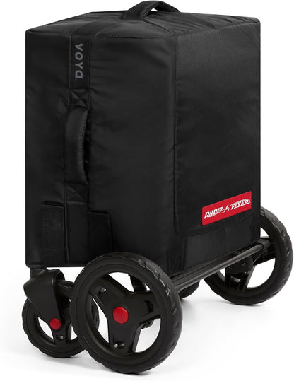Voya Quad Travel Cover, Black, For 4-Seat Wagon with High Sides