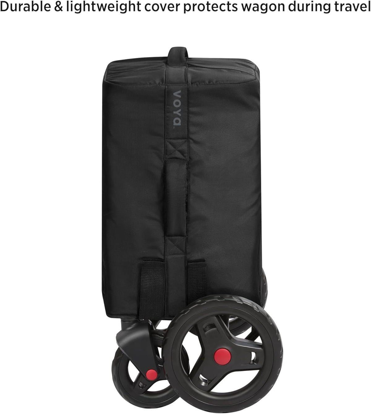 Voya Quad Travel Cover, Black, For 4-Seat Wagon with High Sides