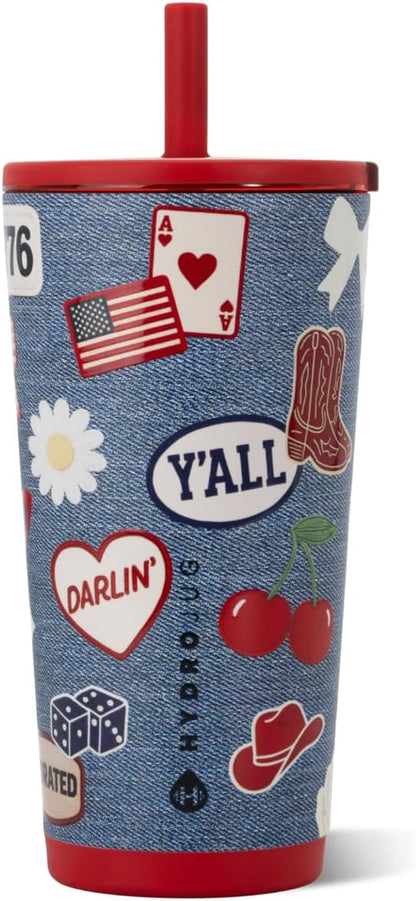 Everyday Tumbler 20 oz, Ceramic-Lined Straw Cup, Cascade
