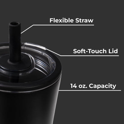 Everyday Tumbler 20 oz, Ceramic-Lined Straw Cup, Cascade