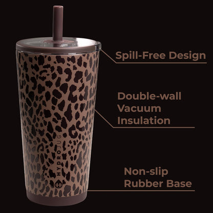 Everyday Tumbler 20 oz, Ceramic-Lined Straw Cup, Cascade