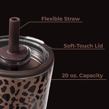 Everyday Tumbler 20 oz, Ceramic-Lined Straw Cup, Cascade