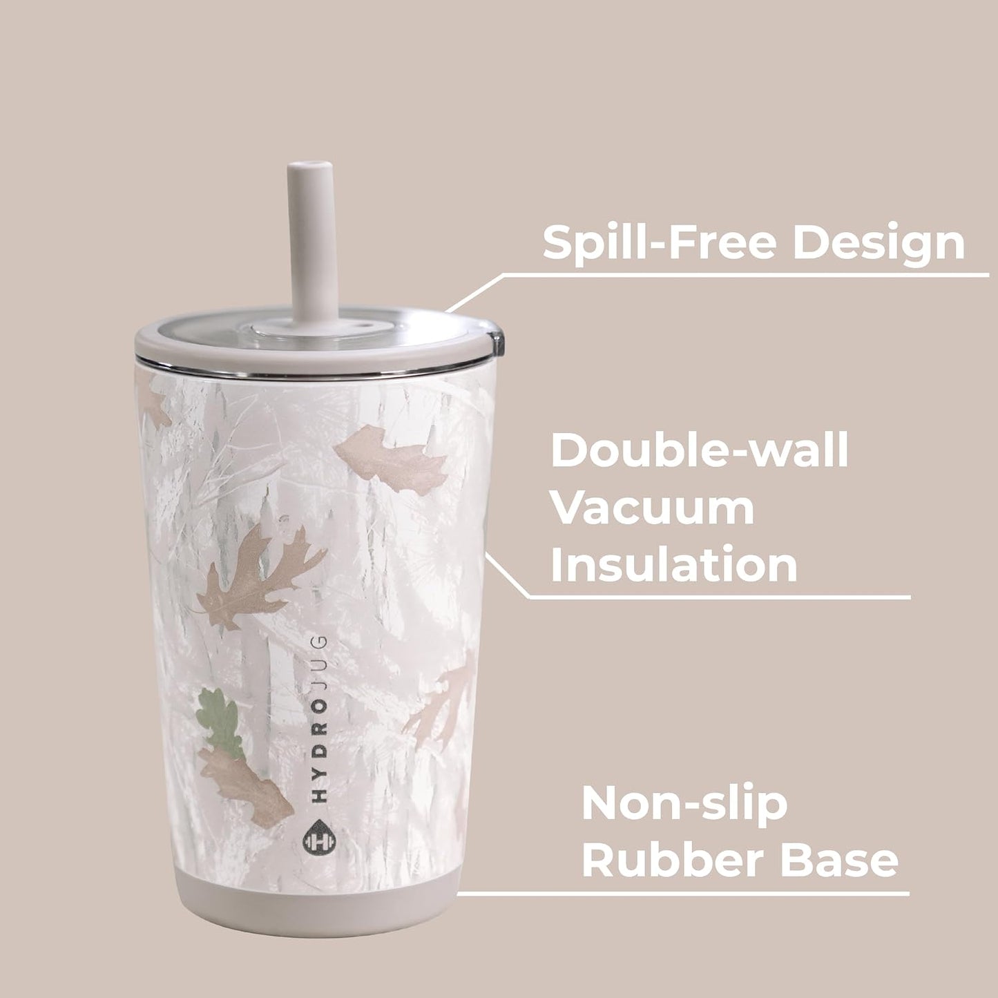 Everyday Tumbler 20 oz, Ceramic-Lined Straw Cup, Cascade
