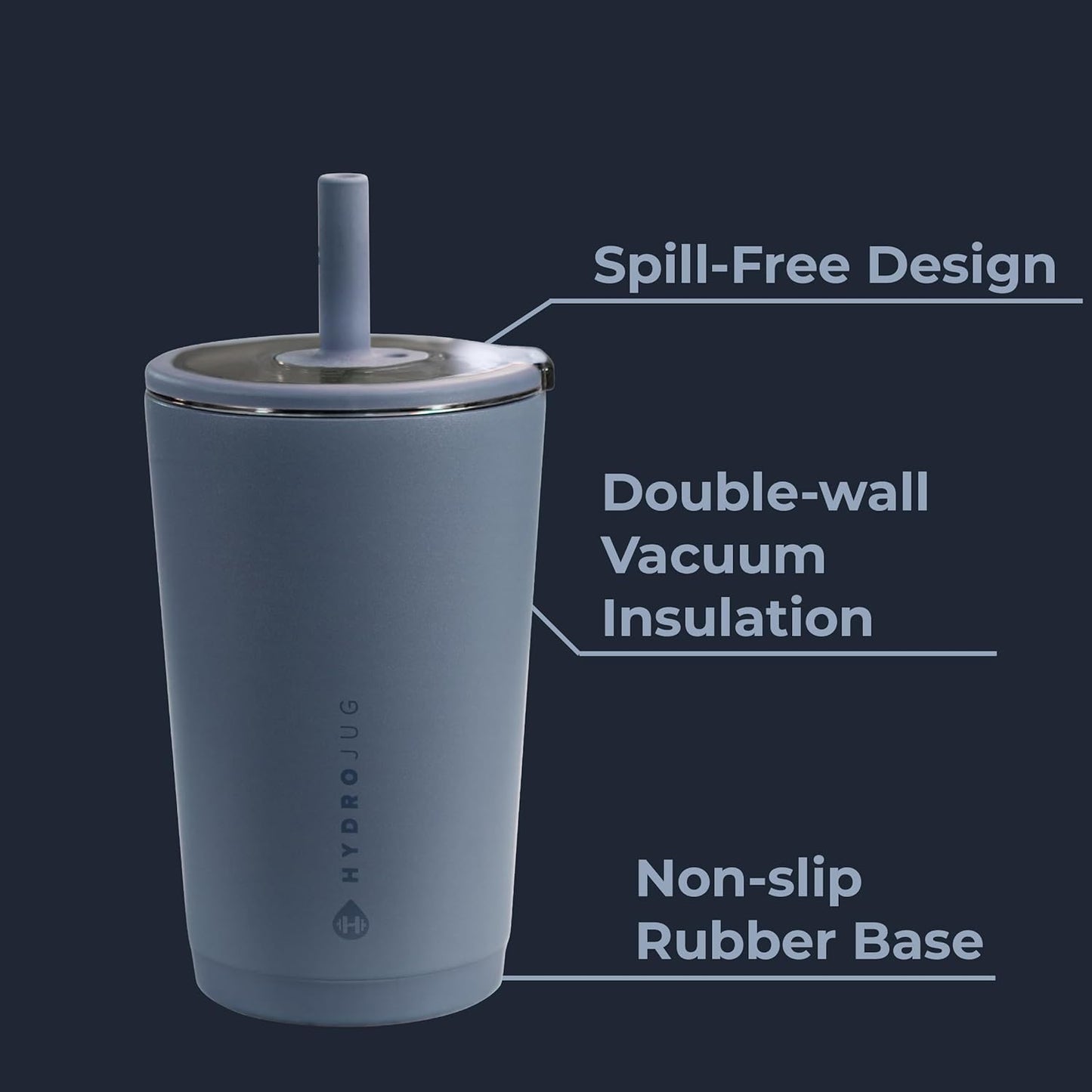 Everyday Tumbler 20 oz, Ceramic-Lined Straw Cup, Cascade