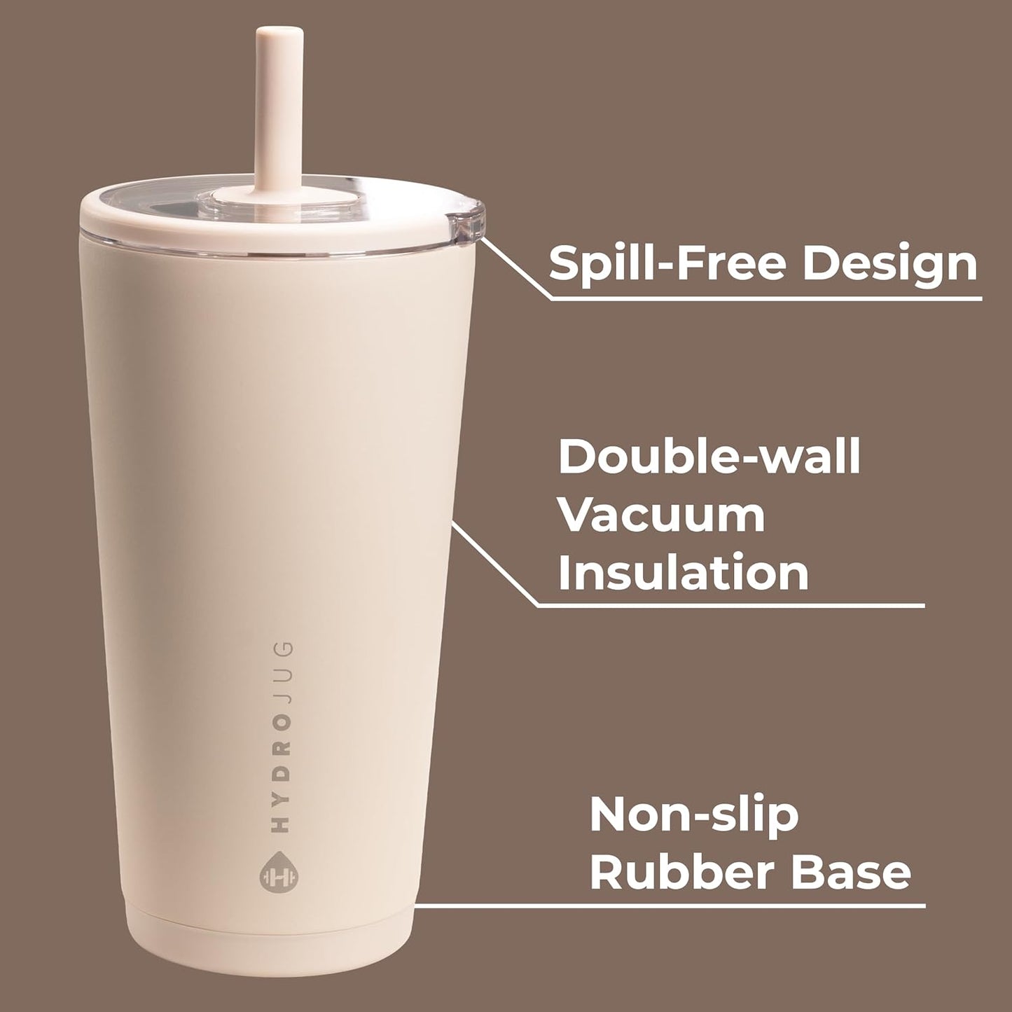 Everyday Tumbler 20 oz, Ceramic-Lined Straw Cup, Cascade