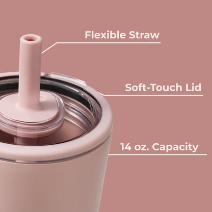 Everyday Tumbler 20 oz, Ceramic-Lined Straw Cup, Cascade