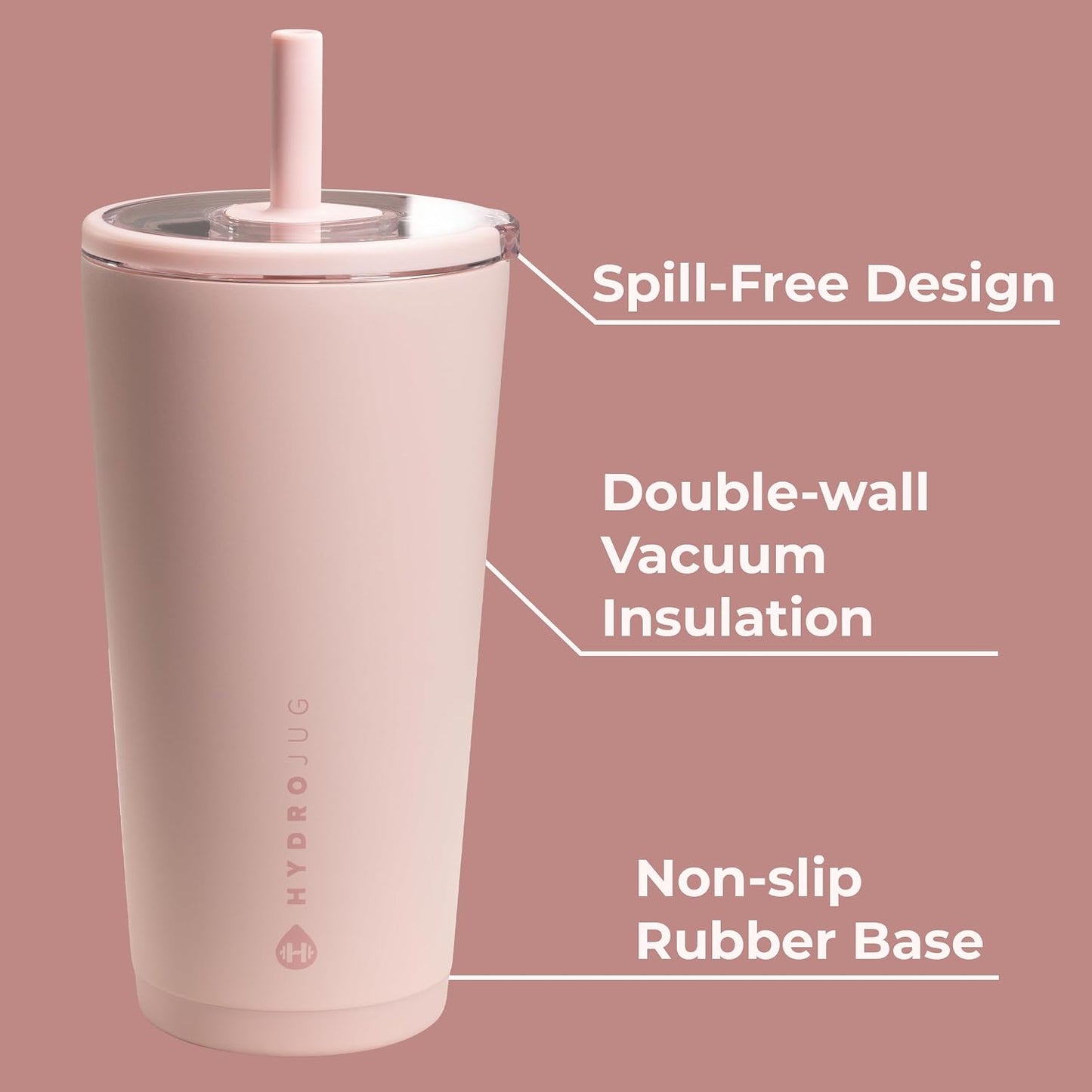 Everyday Tumbler 20 oz, Ceramic-Lined Straw Cup, Cascade