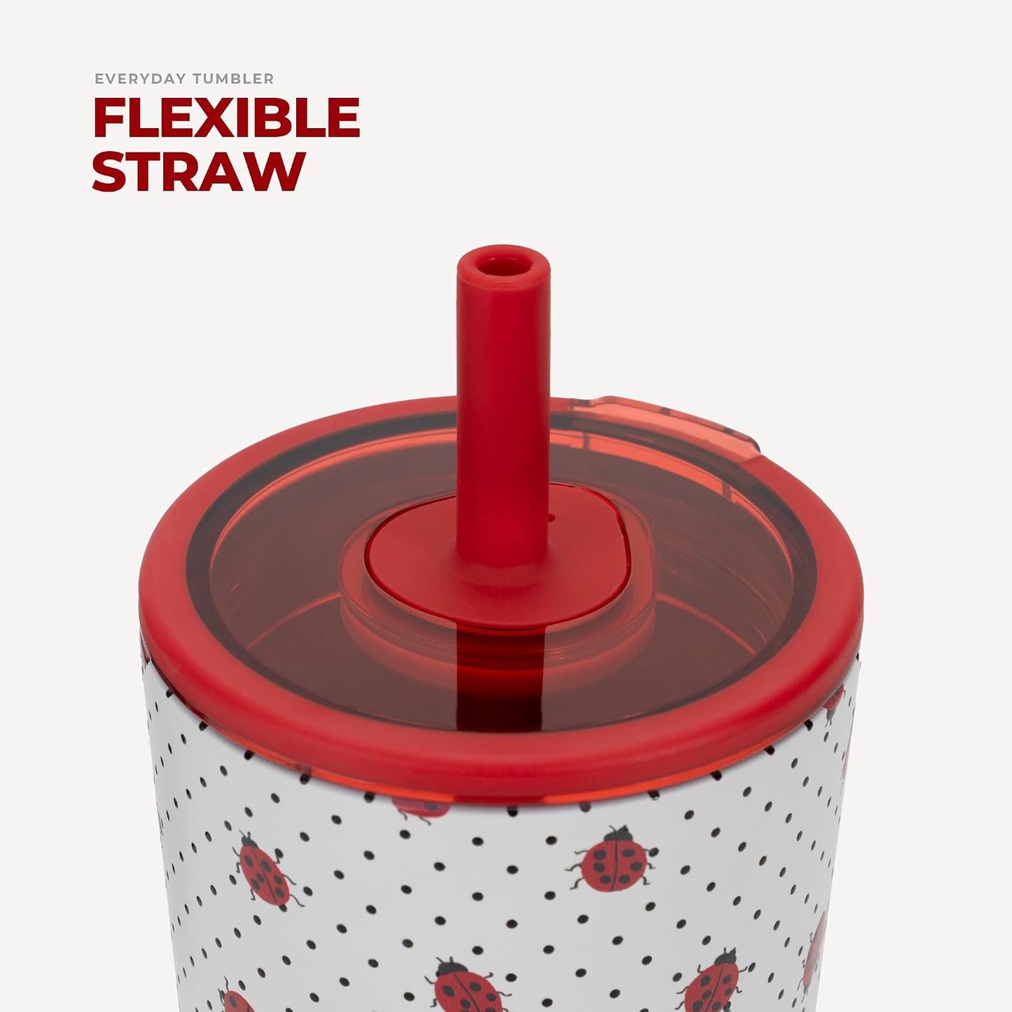 Everyday Tumbler 20 oz, Ceramic-Lined Straw Cup, Cascade